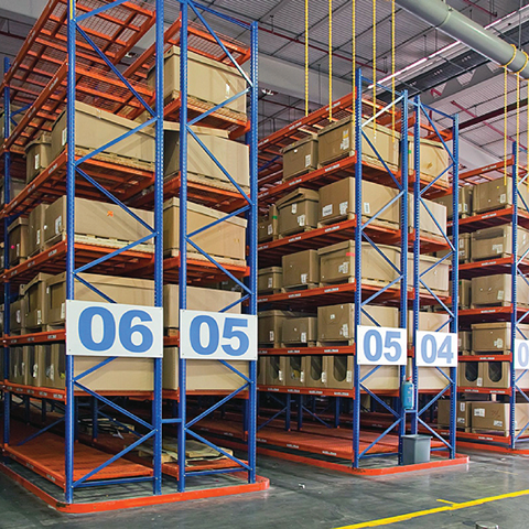 Very Narrow Aisle Racking